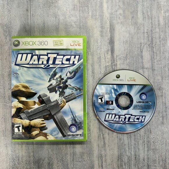 WarTech: Senko no Ronde (Microsoft Xbox 360) Case & Disc No Manual Tested - Mech - Picture 1 of 6